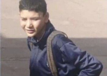 Jonathan Correa, el adolescente de 15 años asesinado por su padre en Uruguay (Captura Telemundo/Canal 12)
