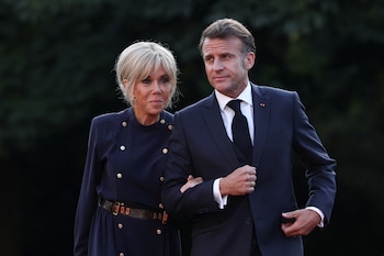 El presidente francés Emmanuel Macron