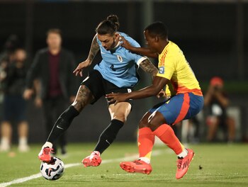 Uruguay y Colombia se enfrentaron
