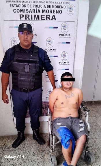 Moya tras ser detenido