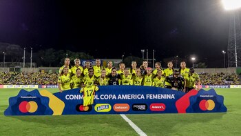 La selección Colombia entre las