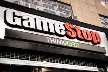 Un local de GameStop en Nueva York (AP foto/John Minchillo)