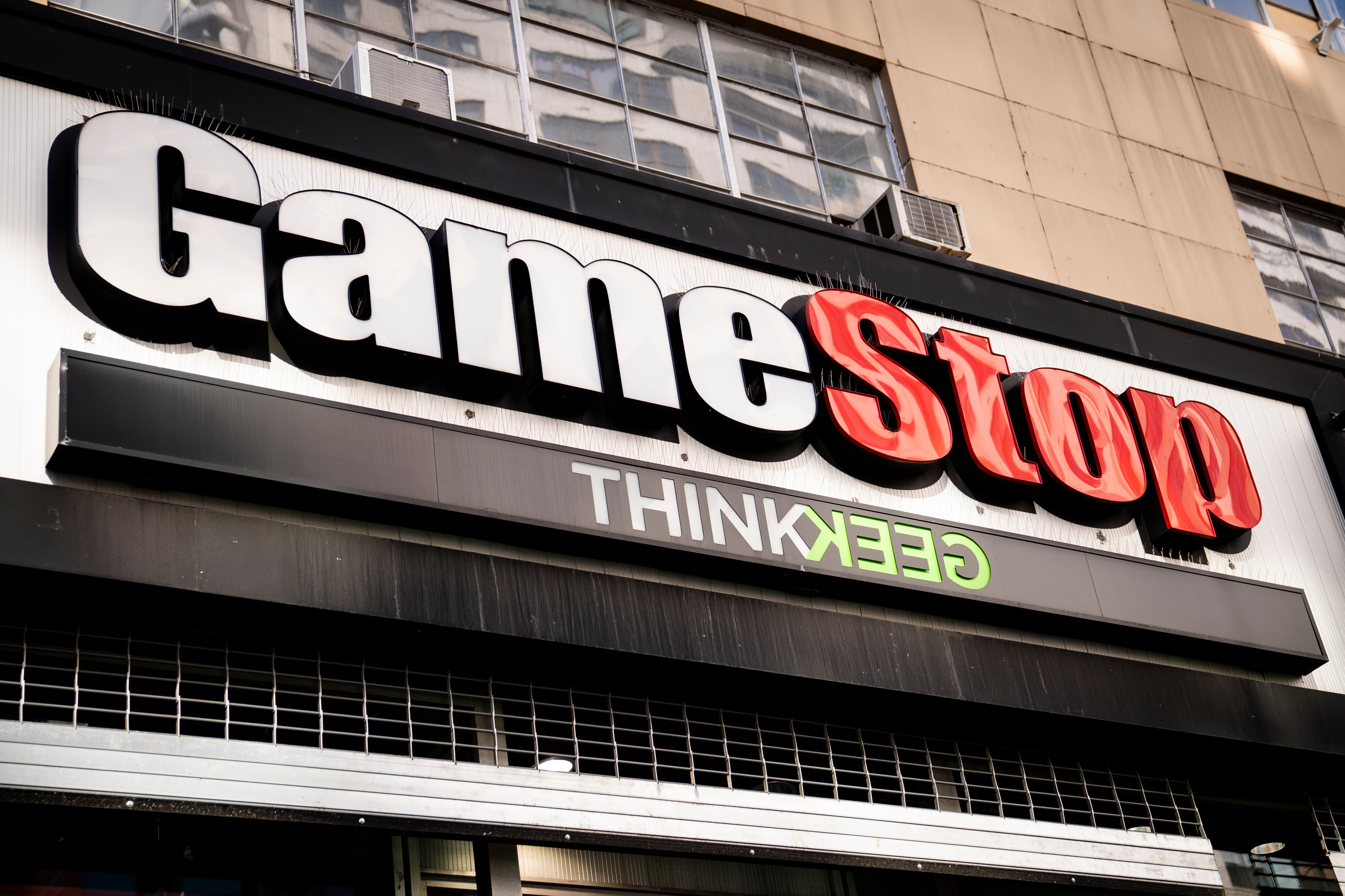 Un local de GameStop en Nueva York (AP foto/John Minchillo)