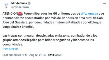 Publicación del Ministerio de Defensa