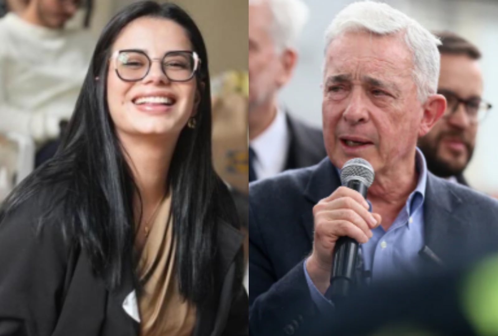 Amaranta Hank rechazó oración que hizo una candidata a la Cámara en favor de Álvaro Uribe - crédito @amaranta.hankx/Instagram y Colprensa