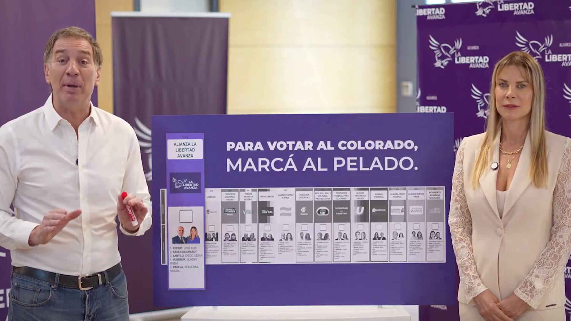 Karen Reichardt destacó la figura de Diego Santilli por su vocación de diálogo.