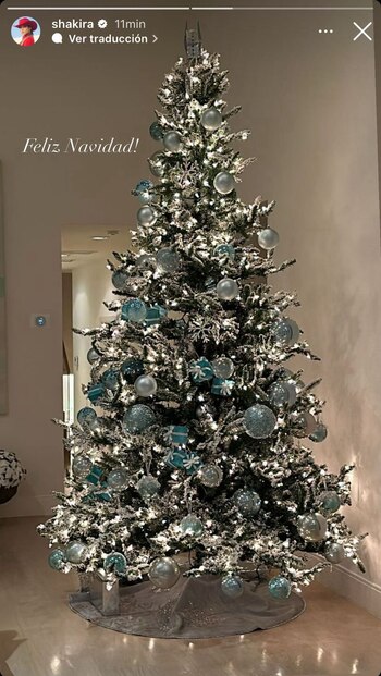 Árbol de Navidad de Shakira,