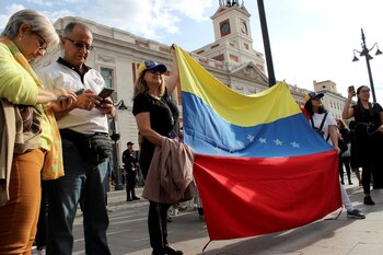 Concentración de venezolanos en la