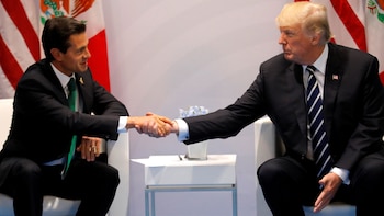 Enrique Peña Nieto y Donald Trump se reunieron en el marco de la Cumbre del G-20 (Reuters)