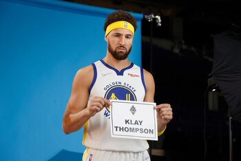 Klay Thompson, en una fotografía