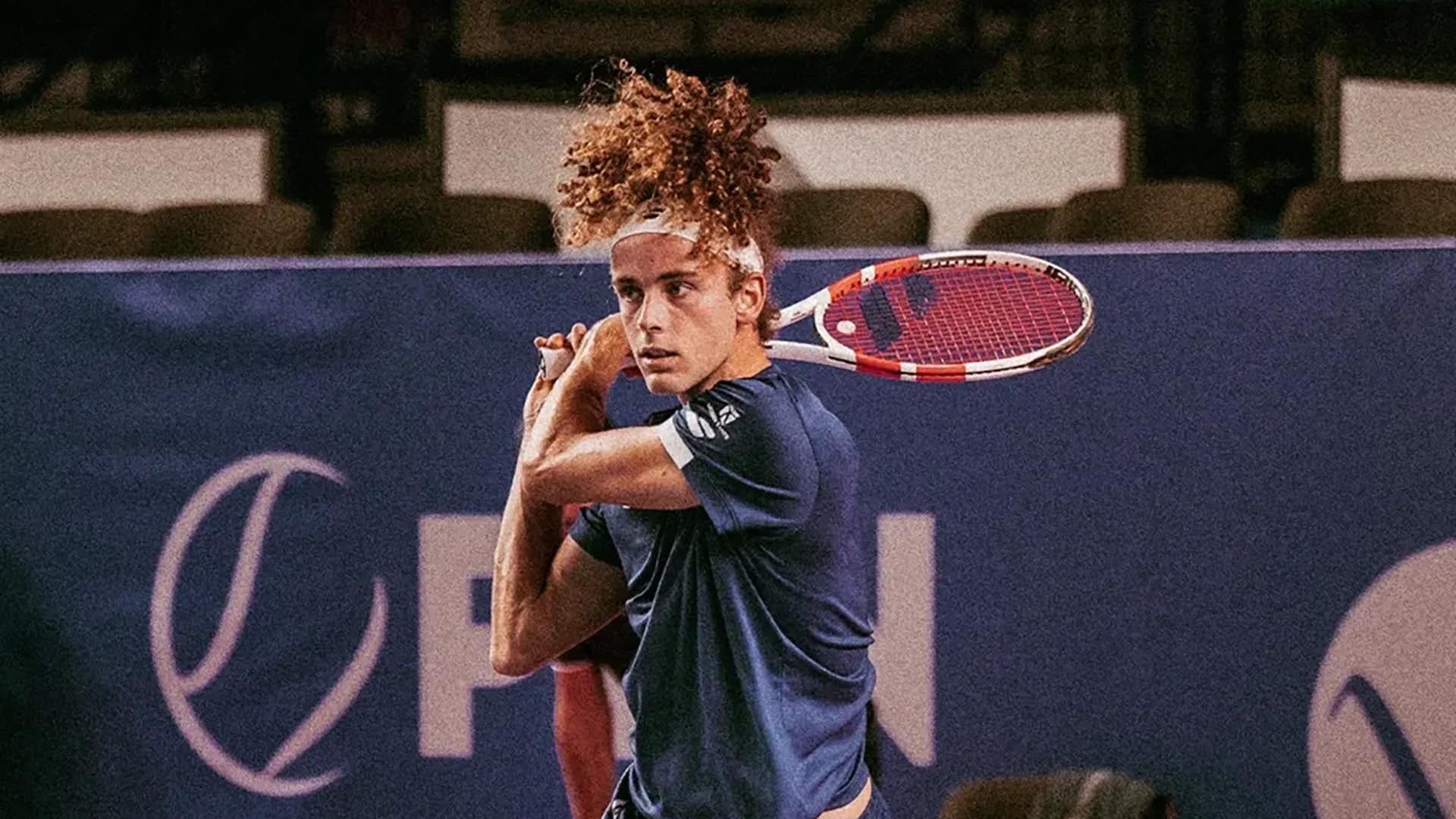 Mika Brunold está en el 257° lugar del ranking ATP