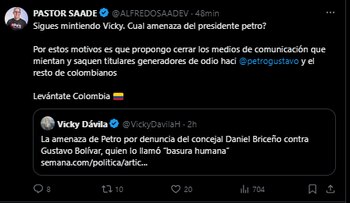 Alfredo Saade se despachó contra