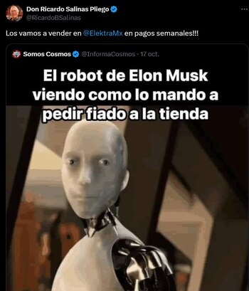 Crédito: X, RicardoBSalinas