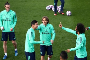 Los futbolistas fueron compañeros de club en el Real Madrid - crédito Reuters