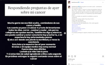 El empresario fue diagnosticado en 2021 con cáncer de glándulas salivales en estadio 4, con metástasis en huesos, hígado y esófago