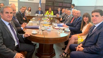 En la cabecera de la