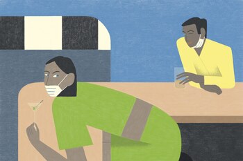 Even in the best of times, dating can be a nerve-racking experience — the isolation brought on by the coronavirus has left many singles even more apprehensive. (Sofia Pashaei/The New York Times) -- FOR EDITORIAL USE ONLY WITH NYT STORY POST PANDEMIC DATING BY BRIANNA HOLT FOR JUNE 24, 2021. ALL OTHER USE PROHIBITED. --