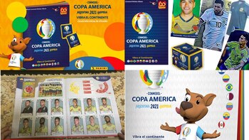 El encarte de Panini con