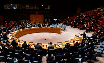 Vista de una sesión del Consejo de Seguridad de la ONU en Nueva York (EE.UU.). EFE/Justin Lane/Archivo