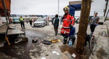 Heridas ocho personas en un