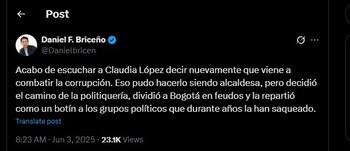 Daniel Briceño concejal del Centro