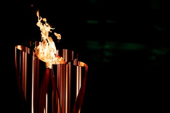 La llama de los Juegos