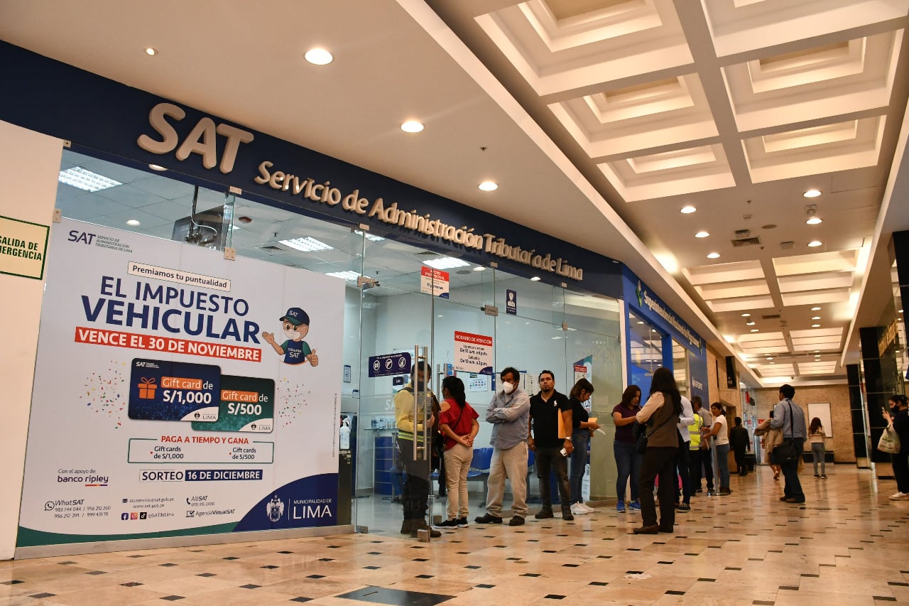 La acción legal se interpondrá contra la Municipalidad de Lima y el Servicio de Administración Tributaria (SAT). Foto: SAT