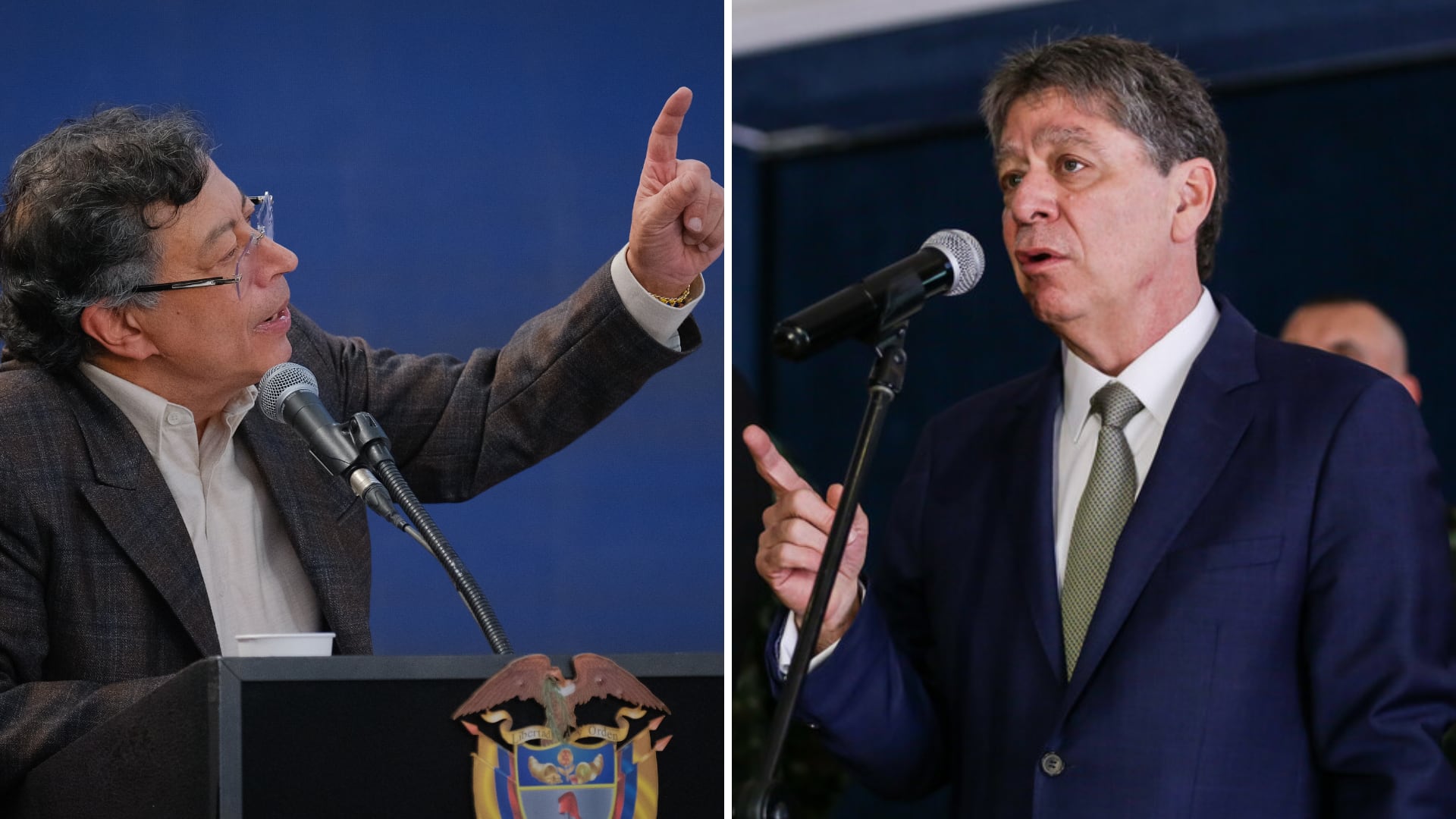 Bruce Mac Master aseguró que las declaraciones del presidente Gustavo Petro contribuyeron a que Ecuador estableciera aranceles para Colombia - crédito Ovidio González/Presidencia - Credito John Paz/Colprensa