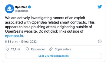 Desde la cuenta oficial de