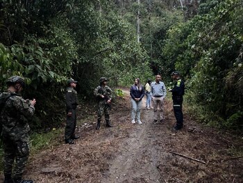 13 personas fueron victimas de los delincuente en el departamento de Antioquia, los amarraron y retuvieron por mas de tres horas - crédito @RCNMedellin944