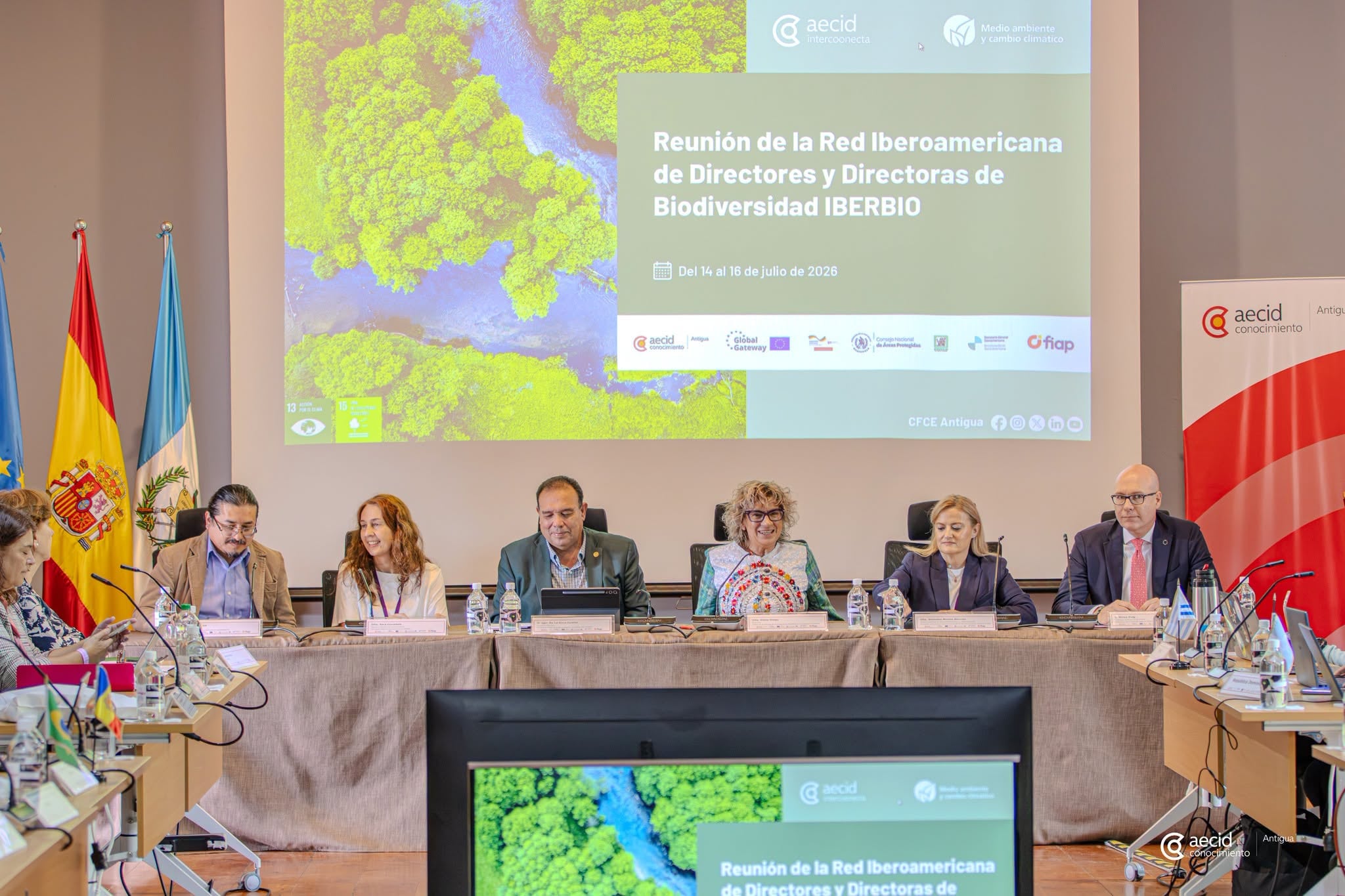Guatemala asume la presidencia de la Red Iberoamericana de Directores y Directoras de Biodiversidad por dos años