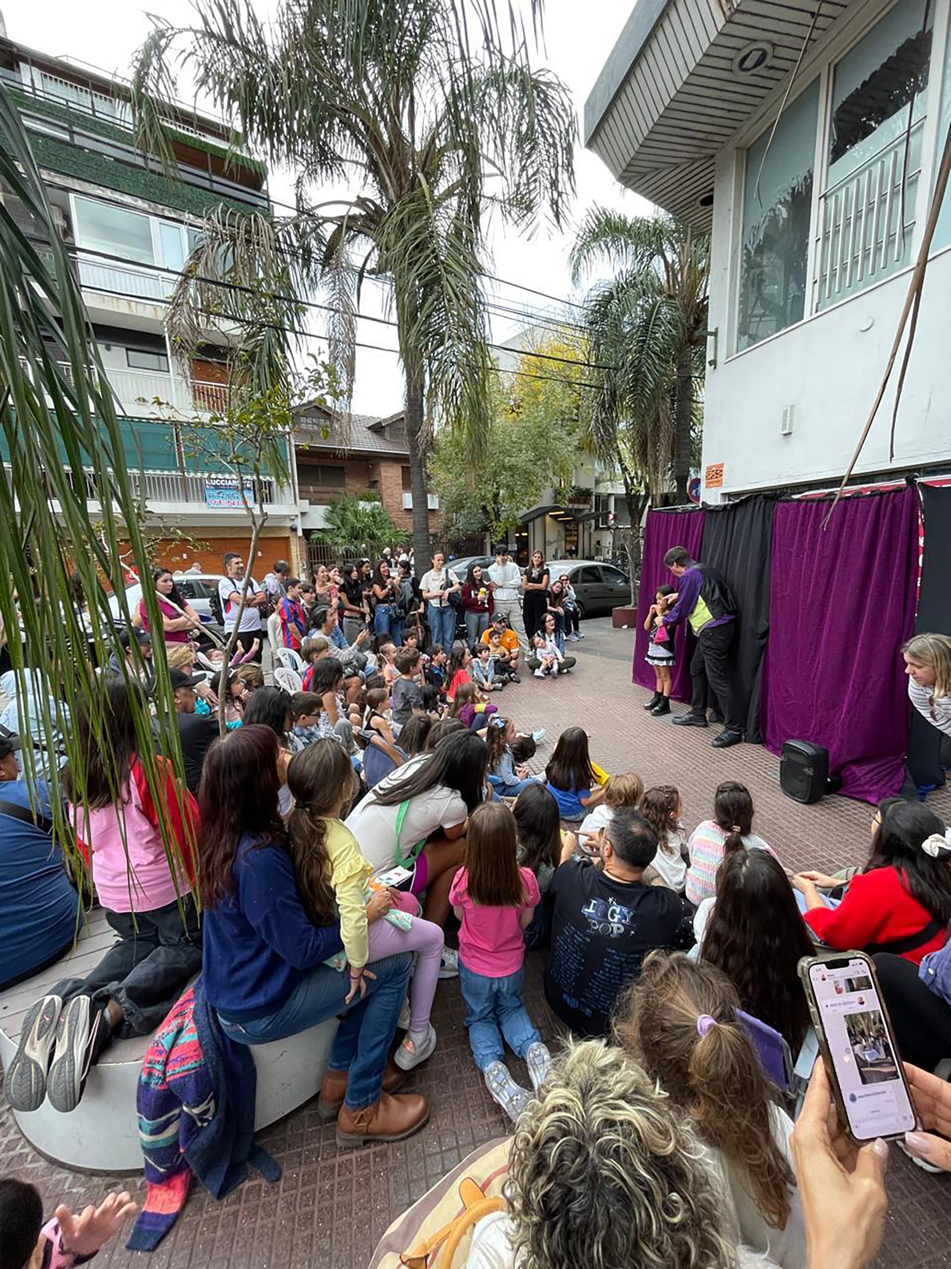 La programación incluyó también talleres infantiles en la Casona de los Títeres para todos los públicos.
