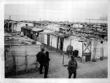 Presencia policial en Villa Desocupación