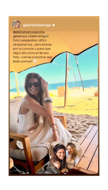 El mensaje de una amiga