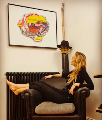 Kira Miró en su casa de Madrid (Instagram / @kiramiro)