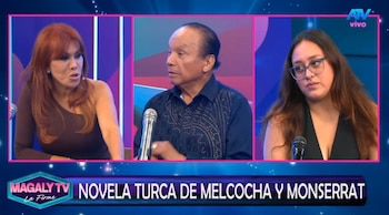 “Una faltó 15 veces y las otras hasta 28 días”: Melcochita revela documento del colegio y cuestiona a Monserrat. Captura: Magaly TV La Firme.