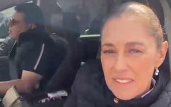 a Claudia Sheinbaum fue abordada