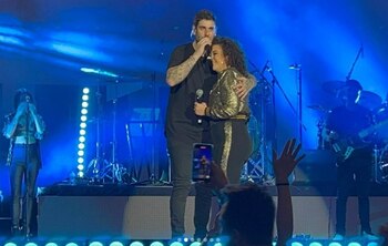 Cantaron "Destino o casualidad". (Foto