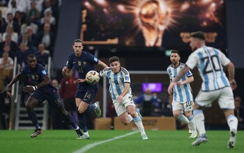 La Araña en acción en la final ante Francia (REUTERS/Lee Smith)