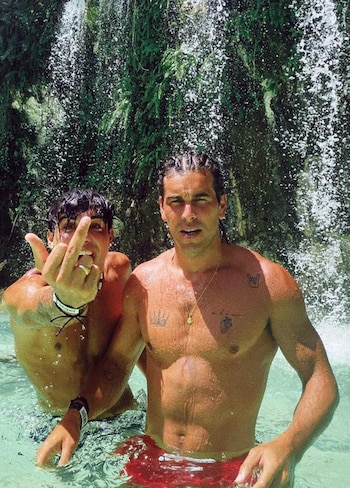 Óscar y Mario Casas, los