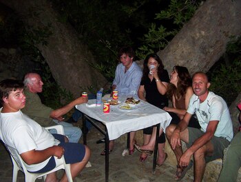 El único extranjero en una