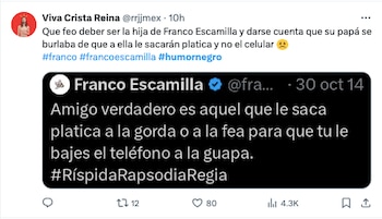 Críticas en Redes sociales. (Captura: