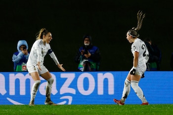 Athenea del Castillo scores for Real Madrid
