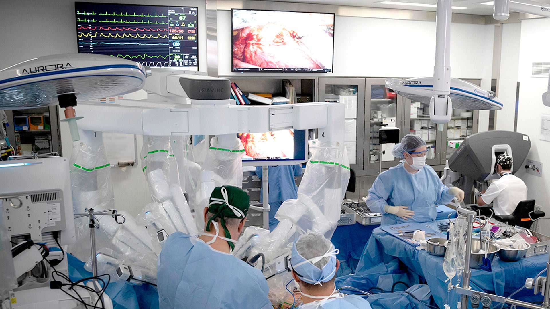Como el pulmón derecho era el más afectado, el equipo definió avanzar con un trasplante de un solo pulmón (Cleveland Clinic)