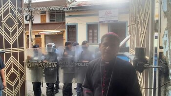 El obispo Álvarez fue detenido