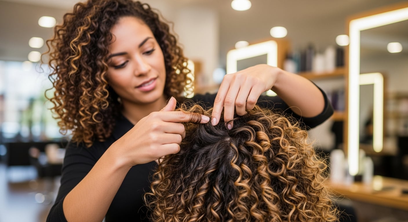 El cabello rizado coloreado requiere cuidados específicos para preservar su elasticidad (Imagen Ilustrativa Infobae)