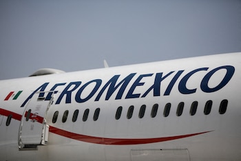 FILE PHOTO: An Aeromexico Boeing