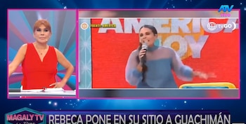 Magaly celebra a Rebeca por