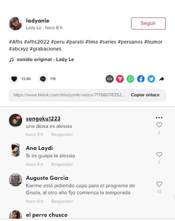 Usuarios comentan por baile de