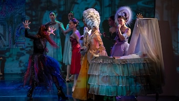 ‘La bella durmiente’ suma hadas, mapping y personajes de cuento
